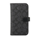 iPhone 15 Pro用 COACH（R）ブックタイプケース／SIGNATURE Black