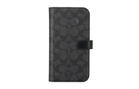 iPhone 15 Pro Max用 COACH（R）ブックタイプケース／SIGNATURE