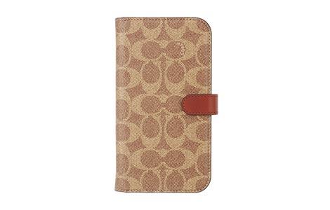 iPhone 15 Pro Maxp COACHiRjubN^CvP[X^SIGNATURE Brown