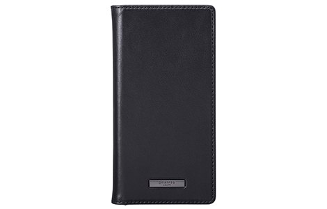 【au限定】GRAMAS COLORS Protection Genuine Leather Folio for iPhone 15／Black