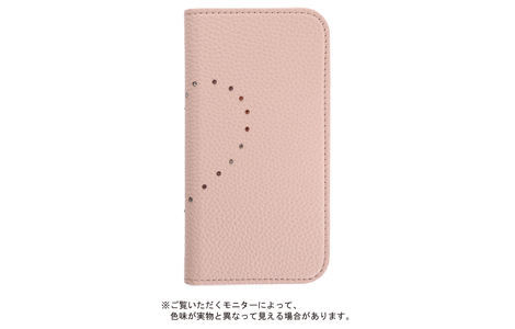 yauzBlanccoco NY-BIG Heart Leather Case for iPhone 15^Pink Amethyst