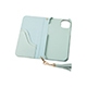 【au限定】GRAMAS COLORS QUILT Leather Case for iPhone 15 Plus／Baby Blue