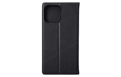 【au限定】GRAMAS COLORS Protection Genuine Leather Folio for iPhone 15 Pro Max／Black
