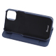 【au限定】Blanccoco NY-CHIC&Smart Leather Case for iPhone 15 Plus／Ocean Navy