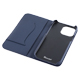 【au限定】Blanccoco NY-CHIC&Smart Leather Case for iPhone 15 Pro Max／Ocean Navy