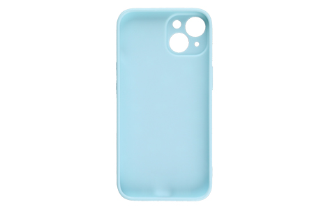 【au限定】Blanccoco NY Hand-Graphic Soft Case for iPhone 14／Garden Mint