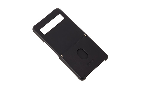 【au限定】Google Pixel 7a genten Leather Slim Wrap Case with Card Holder／Black