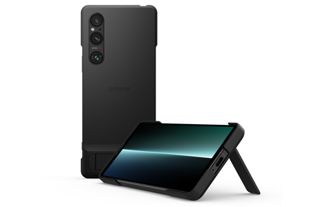 Style Cover with Stand for Xperia 1 V／Black