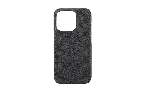 iPhone 15 Prop COACHiRjn[hP[X^SIGNATURE Black