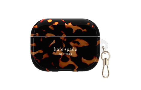 AirPods Pro (第2世代)用 kate spade（R）ハードケース ／ Transparent Tortoise