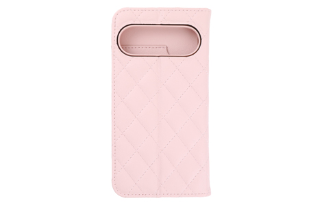 yauzBlanccoco NY-Classy Quilt Case for Google Pixel 9EGoogle Pixel 9 Pro^Bloom Pink