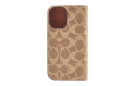 iPhone 16p COACHiRjubN^CvP[X^SIGNATURE Brown