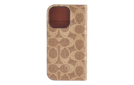 iPhone 16 Prop COACHiRjubN^CvP[X^SIGNATURE Brown