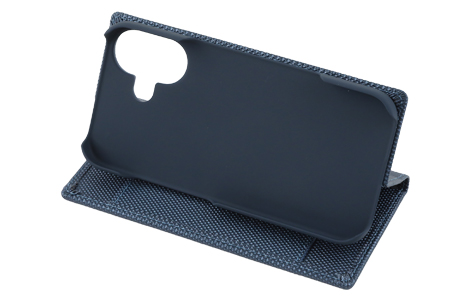 yauzBlanccoco NY-Smart Luxury Leather Case for iPhone 16^Metallic Navy