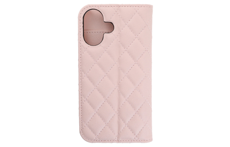 yauzBlanccoco NY-Classy Quilt Case for iPhone 16^Bloom Pink