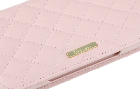 yauzBlanccoco NY-Classy Quilt Case for iPhone 16^Bloom Pink