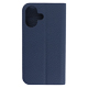 yauzBlanccoco NY-CHIC&Smart Leather Case for iPhone 16^Ocean Navy