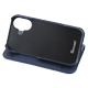 yauzBlanccoco NY-CHIC&Smart Leather Case for iPhone 16^Ocean Navy