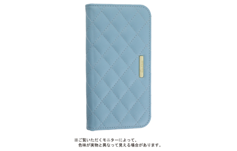 yauzBlanccoco NY-Classy Quilt Case for iPhone 16 Pro^Floral Blue