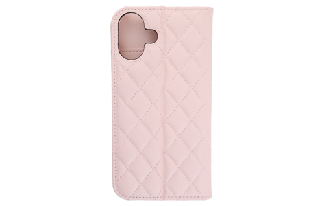 yauzBlanccoco NY-Classy Quilt Case for iPhone 16 Plus^Bloom Pink