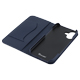 yauzBlanccoco NY-CHIC&Smart Leather Case for iPhone 16 Plus^Ocean Navy