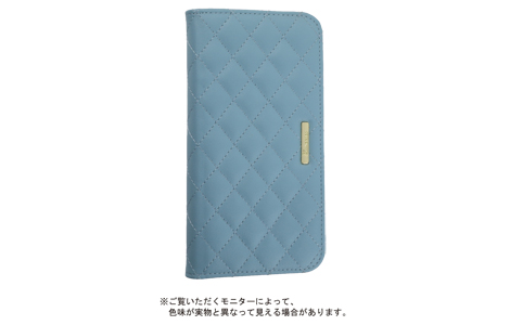 yauzBlanccoco NY-Classy Quilt Case for iPhone 16 Pro Max^Floral Blue