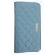 yauzBlanccoco NY-Classy Quilt Case for iPhone 16 Pro Max^Floral Blue