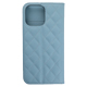 yauzBlanccoco NY-Classy Quilt Case for iPhone 16 Pro Max^Floral Blue