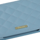 yauzBlanccoco NY-Classy Quilt Case for iPhone 16 Pro Max^Floral Blue