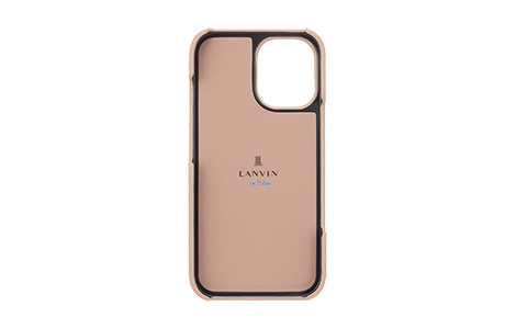 yauziPhone 16p LANVIN en Bleu n[hP[X with Heart Charm^Pink