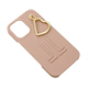 yauziPhone 16p LANVIN en Bleu n[hP[X with Heart Charm^Pink