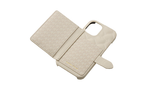 yauziPhone 16p Samantha Thavasa n[hP[X Heart Quilting^Beige