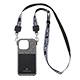 yauziPhone 16 Prop MICHAEL KORS n[hP[X with Strap^Black