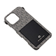 yauziPhone 16 Pro Maxp MICHAEL KORS n[hP[X with Strap^Black