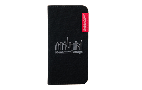 yauzManhattan Portage BOOK TYPE CASE for iPhone 16e WITH POUCH^BLACK