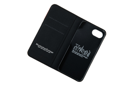 yauzManhattan Portage BOOK TYPE CASE for iPhone 16e WITH POUCH^BLACK