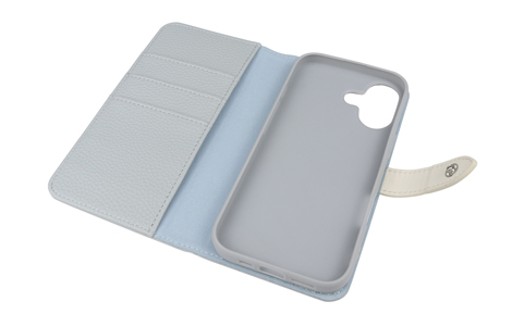 iPhone 17p oCJ[xgU[ubN^CvP[X^Pale Blue~White