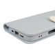iPhone 17p oCJ[xgU[ubN^CvP[X^Pale Blue~White