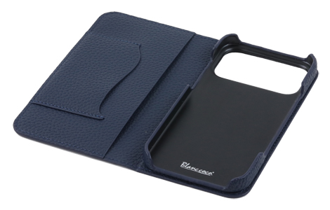 Blanccoco NY-CHIC&Smart Leather Case for iPhone 17 Pro Max^Ocean Navy