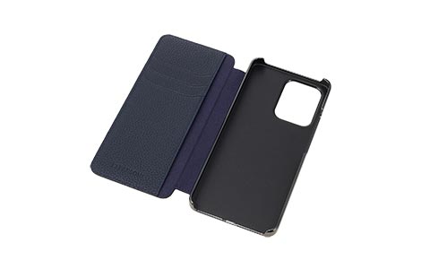 yauzLORNA PASSONI Leather Folio Case for OPPO Reno13 A^Navy