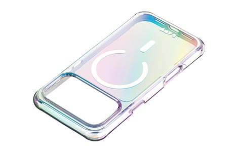 LAUT AERO HOLO TOUGH HYBRID CASE for iPhone 17 Pro Max^PEARL