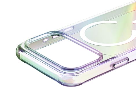 LAUT AERO HOLO TOUGH HYBRID CASE for iPhone 17 Pro Max^PEARL