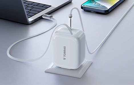Torras - FlexLine 67W Charger^White