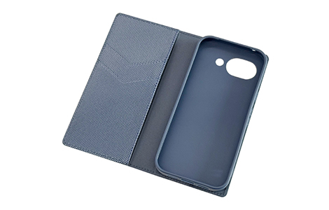 �yau����zGoogle Pixel 10a �u�b�N�^�C�v�P�[�X�^Metallic Navy