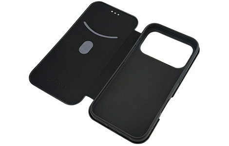 �yau����ziPhone 18 Pro�p �J�[�{�����ϏՌ��u�b�N�^�C�v�P�[�X�^�u���b�N