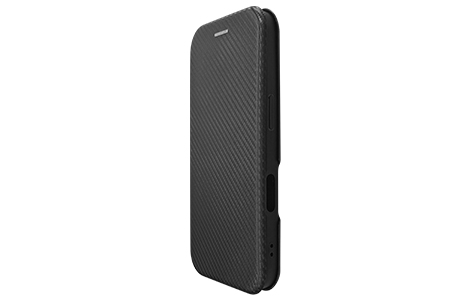 �yau����ziPhone 18 Pro�p �J�[�{�����ϏՌ��u�b�N�^�C�v�P�[�X�^�u���b�N
