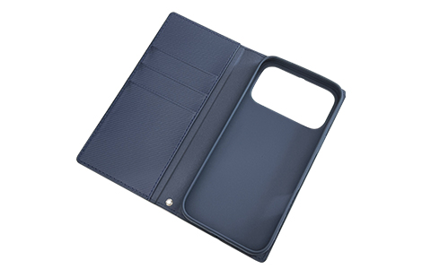 �yau����ziPhone 18 Pro Max�p �u�b�N�^�C�v�P�[�X�^Twill Navy