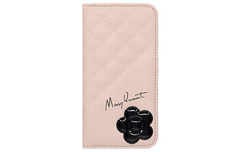 �yau����ziPhone 18 Pro�p MARY QUANT �G�i�����f�C�W�[���S�X�N�G�A�L���e�B���O�u�b�N�^�C�v�P�[�X�^Pink