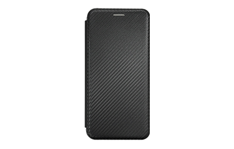 �yau����zXperia 10 VIII �J�[�{�����ϏՌ��u�b�N�^�C�v�P�[�X�^�u���b�N