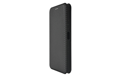 �yau����zXperia 10 VIII �J�[�{�����ϏՌ��u�b�N�^�C�v�P�[�X�^�u���b�N